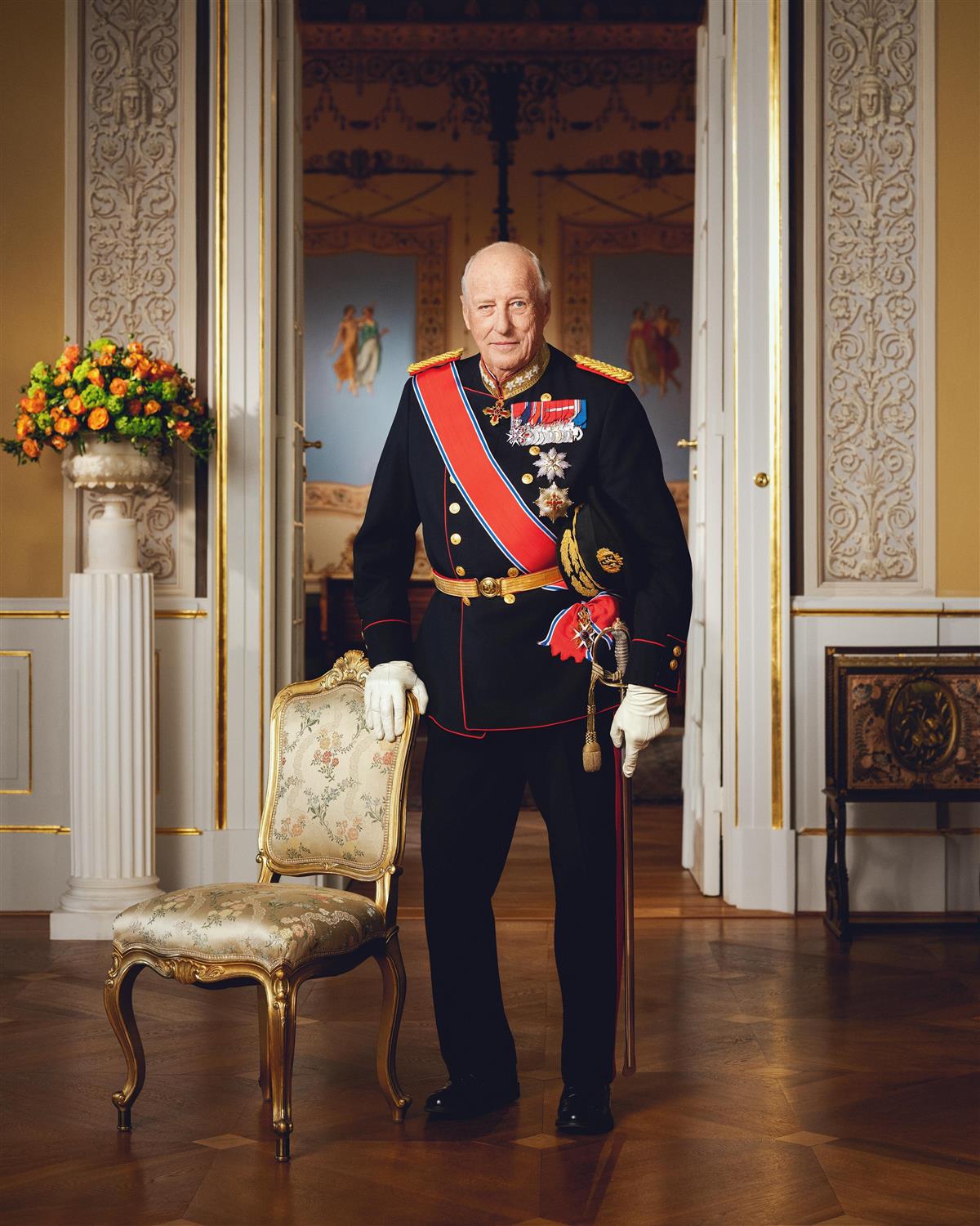 HM Kong Harald Det_Kongelige_Hoff_Presse-bilder_Kong Harald 2025 - Klikk for stort bilde